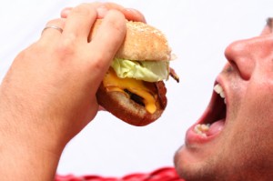 Stuffing your face