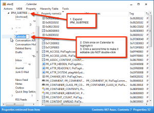 Step 4: Expand IPM_SUBTREE, locate the folder and change the name